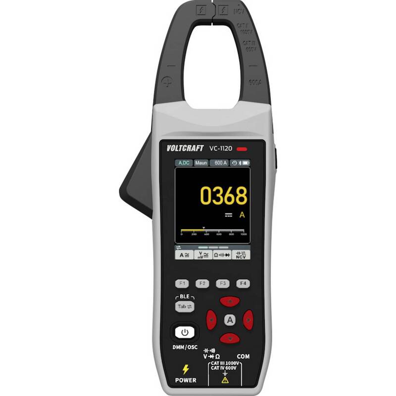 Voltcraft Strommesszange Zangenamperemeter Oszilloskop VC-1120 True RMS Digital - 4064161482408