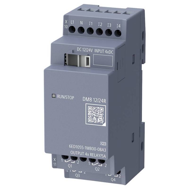 Siemens LOGO! DM8 6ED1055-1MB00-0BA3 12/24R LOGO! 9 Erweiterungsmodule - 4034106036744