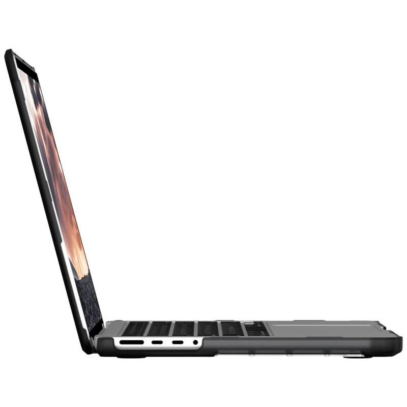 Urban Armor Gear Notebook Hülle Plyo Case MacBook Pro 14" Ice Transparent 36,1cm - 0810070369675