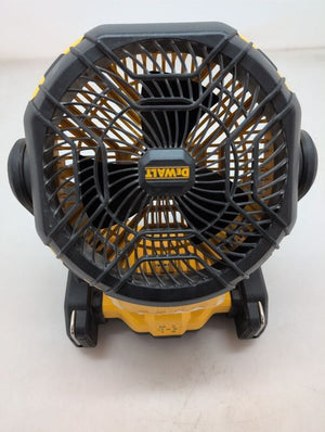 D-Ware DeWalt Akku-Ventilator 18V 176mm tragbar Lüfter mit 180° Schwenkbereich