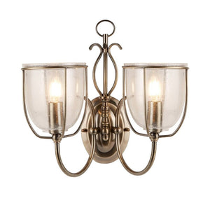 B-Ware Silhouette Wandleuchte Wandlampe 2-flammig Beleuchtung Wohnzimmer Innenbereich