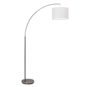 B-Ware Brilliant Klassische Bogenleuchte Clarie Stehleuchte Stehlampe Standleuchte w715