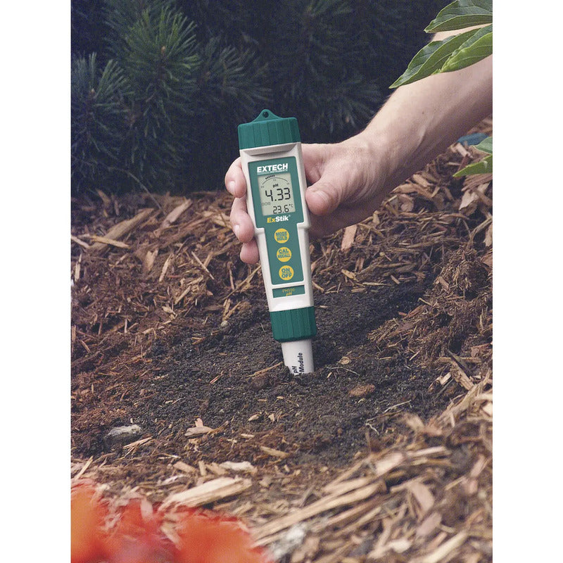 Extech pH Messgerät pH100 präzises pH-Messgerät für Wasser Kalibriert 0-14 pH - 0793950051009
