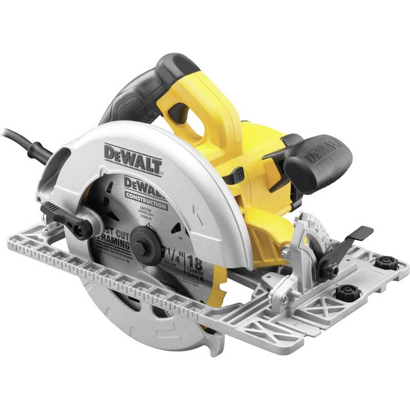 DeWalt Handkreissäge DWE576K-QS 1600W Säge 190mm inkl. Koffer 61mm Schnitttiefe - 5035048377581