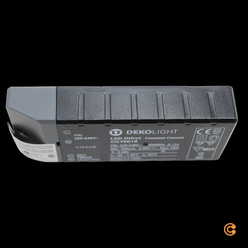 Deko Light LED-Trafo Stromversorgung Netzgerät LED 18W 2-26V DC Schwarz - 4042943195753