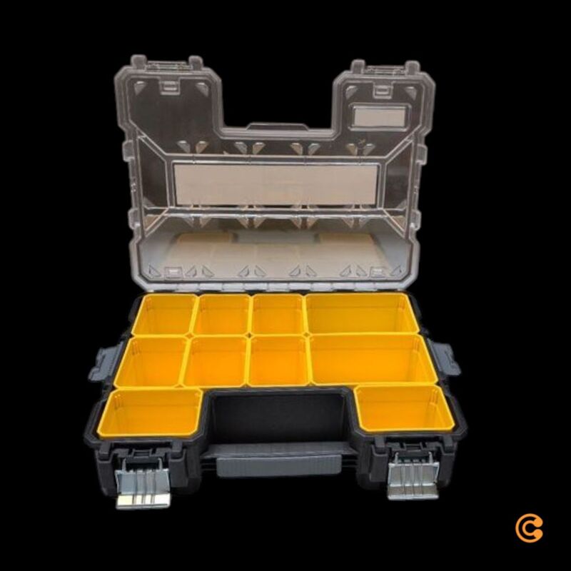 STANLEY Werkzeugbox Aufbewahrungsbox FatMax Kunststoff Gelb Organizer Universal - 3253561975189