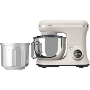 B-Ware Princess Küchenmaschine Rührgerät Küchenhelfer 1200 W Creme-Weiß Edelstahl