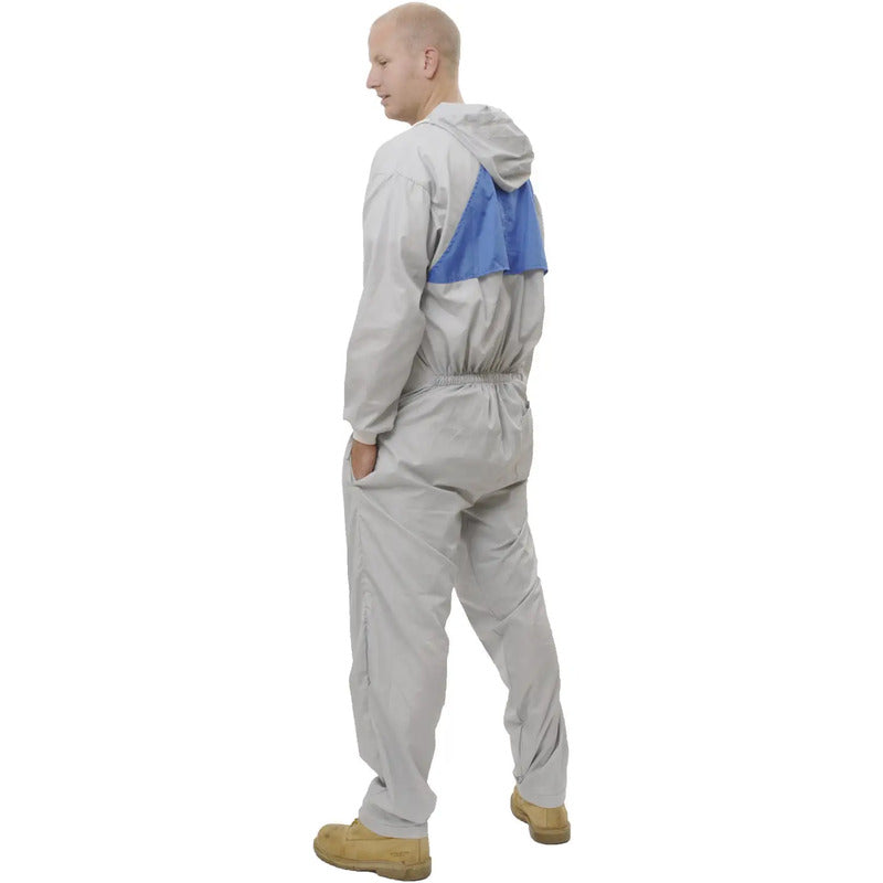 3M Schutzanzug Overall Größe L grau Polyester Arbeitsschutzbekleidung 50425L - 4046719118878