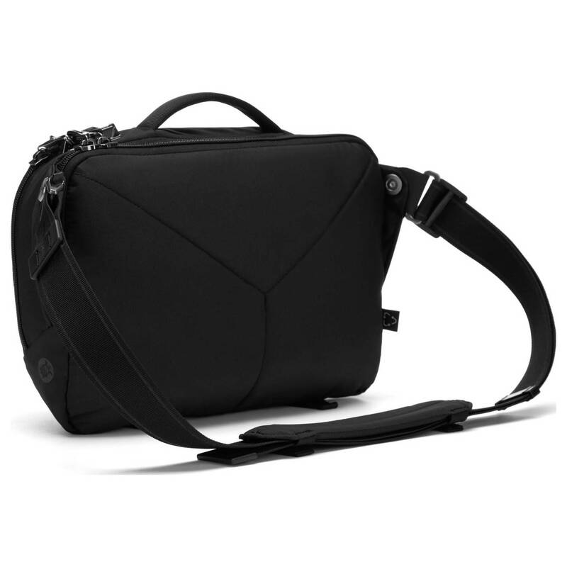 Pacsafe Notebook Tasche EXP 12 Sling wasserabweisend schwarz 36,5x24,5x11cm - 0688334009519
