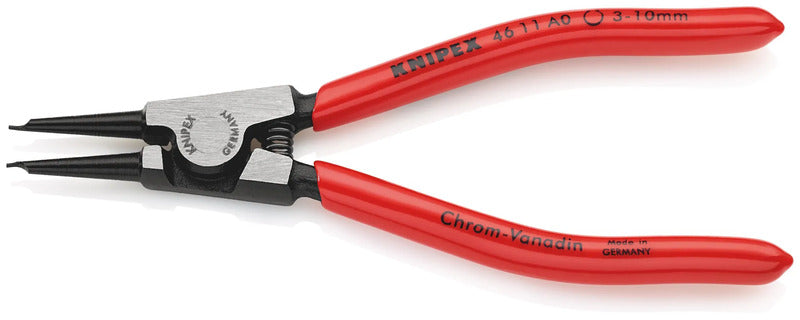 Knipex 46 11 A0 Seegeringzange Zange für Außenringe 3-10 mm Spitzenform 10 STÜCK - 4003773033950