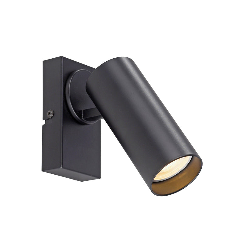 SCHÖNER WOHNEN-Kollektion Wandstrahler RIK LED Wandleuchte Lampe schwarz 20cm - 4043689018320