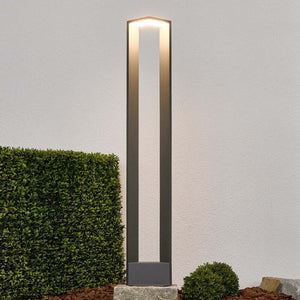 B-Ware Lucande Wegeleuchte Gartenlampe Jeny LED Pollerleuchte anthrazit 100cm IP54