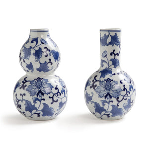 B-Ware &klevering Vase Gefäß Dutch Delight Porzellan blau 20 x 12 cm SIEHE TEXT/FOTO