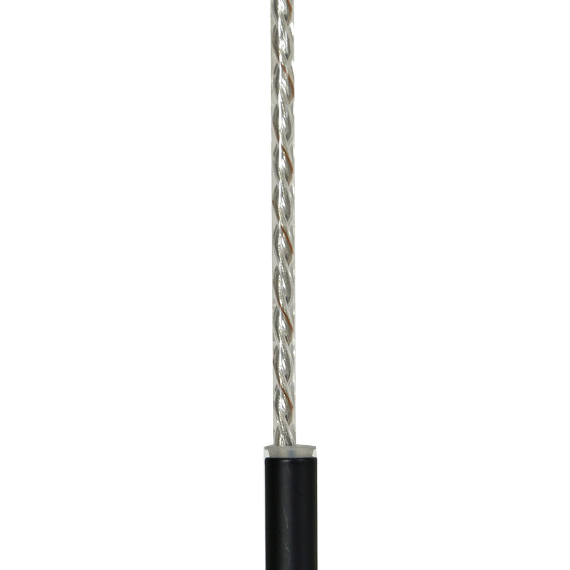 Lucande Pendelleuchte Hängeleuchte LED Glas schwarz rauchgrau Christelle - 4251911786460