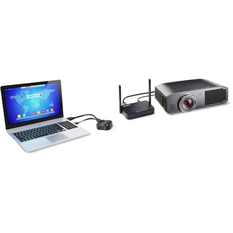SpeaKa Professional Drahtloses Full HD Präsentationssystem HDMI-Präsentation 77 - 4064161185064