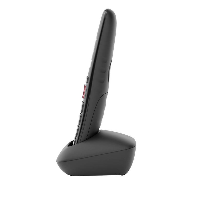 Gigaset Mobilteil E290HX DECT Telefon schwarz HD-Voice strahlungsarm 150 - 4250366856087