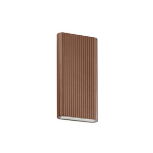 B-Ware Lucande Außenwandleuchte LED Gartenleuchte Raija dimmbar dunkelbraun 40cm IP54