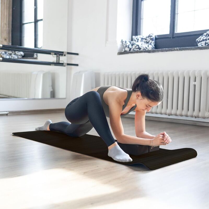 BalanceFrom Yoga Set 7-teilig mit Matte Blöcken Handtüchern und Gurt Fitness - 0810963031092