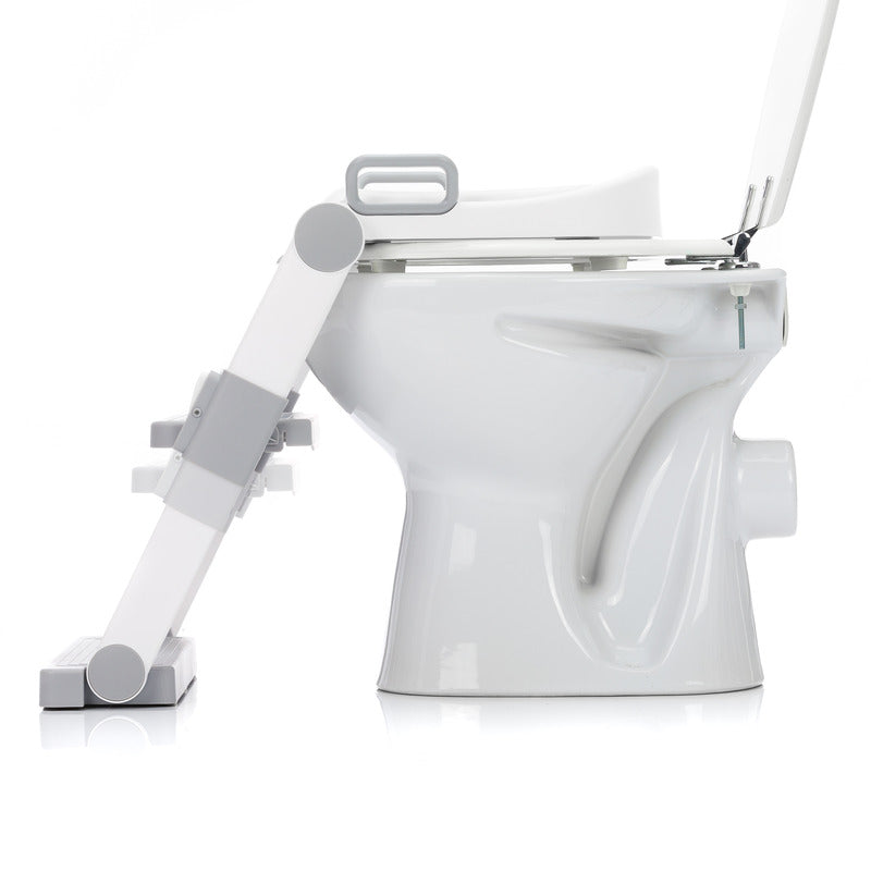 Fillikid Toilettentrainer Trainer Kinder höhenverstellbar rutschfeste Füße grau - 9120123449416