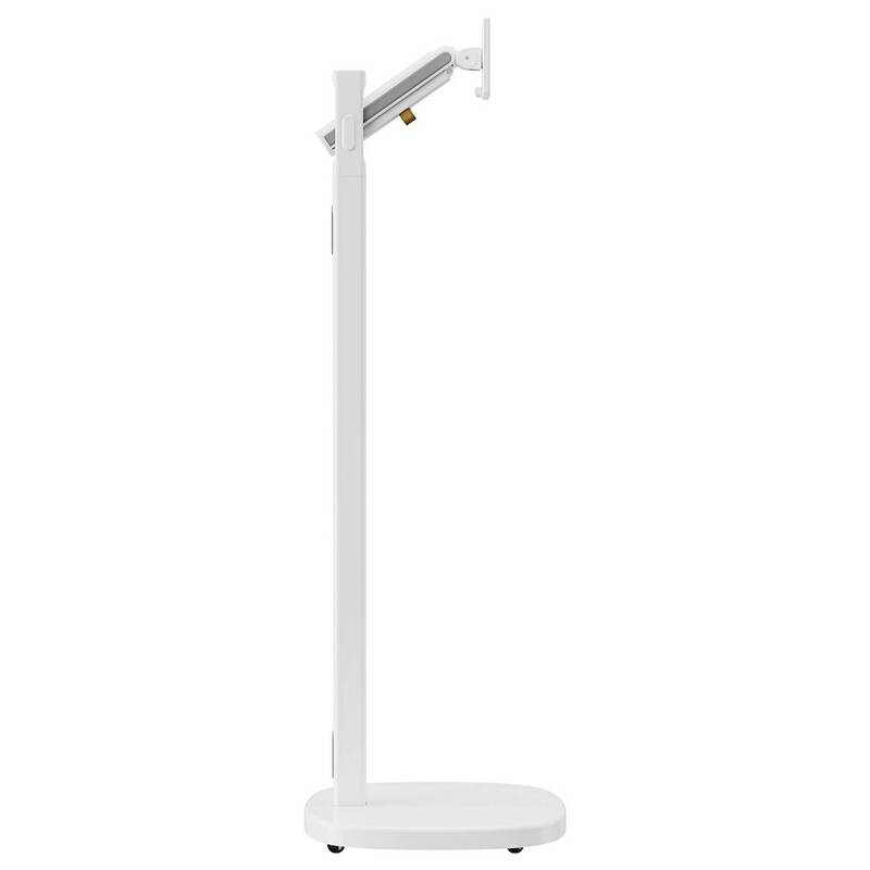 SPEAKA PROFESSIONAL SP-TVS-700 TV-Standfuß neigbar für 17"-35" Displays Weiß - 4064161393445