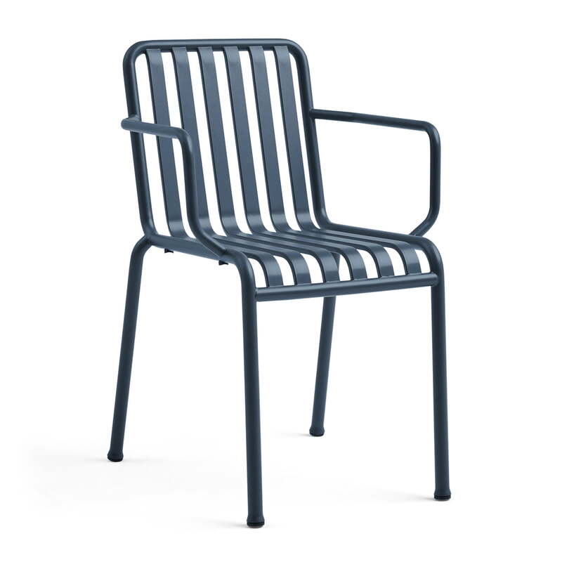 HAY Gartenstuhl Stuhl Armlehnenstuhl deep blue Exklusive Edition 2025 Outdoor - 4251384260092