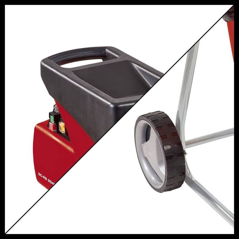 Einhell Walzen-Häcksler GC-RS 2540 Elektro Häcksler 2000W 40mm 55l leise - 4006825608403