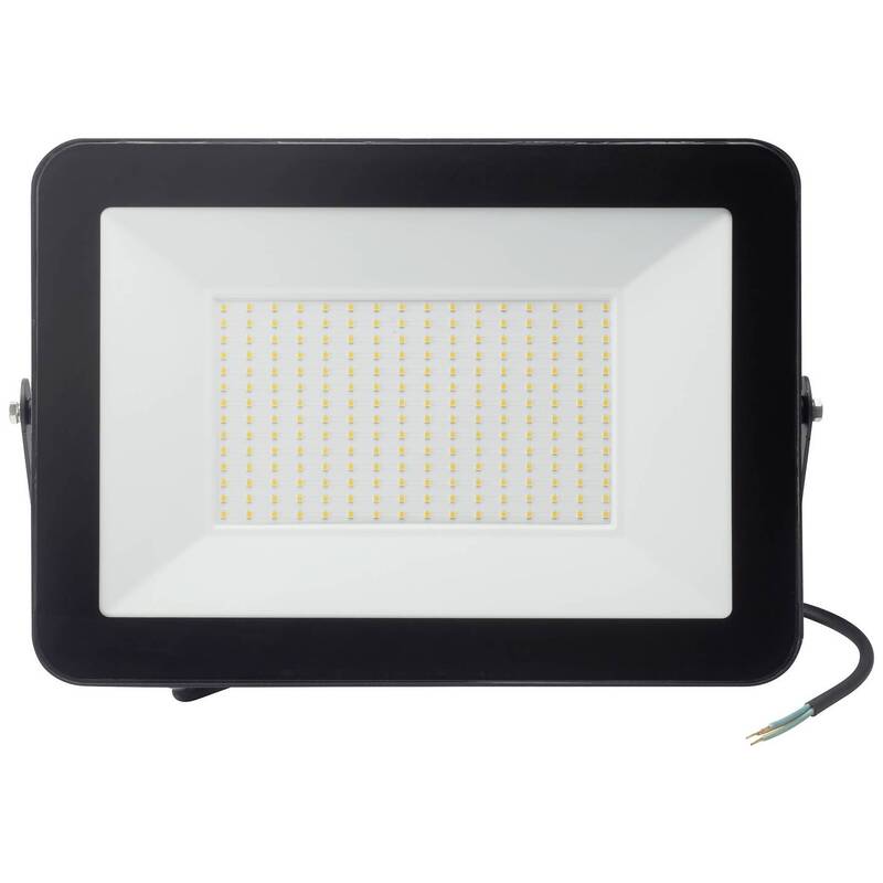 Sygonix LED-Flutlichtstrahler 200W warmweiß IP65 Aluminium schwarz 17000lm 120° - 4064161215457