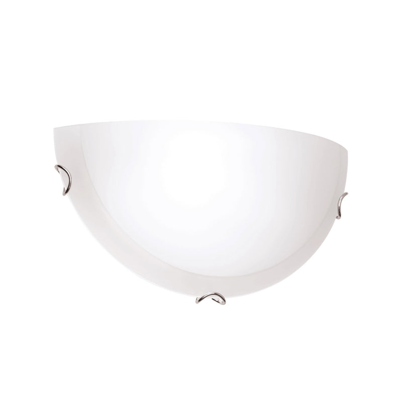 Orion Wandleuchte Agada LED Wandlampe dimmbar Opalglas chrom 30x15cm weiß - 9003090184996