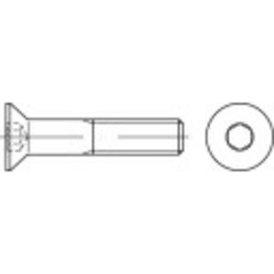 B-Ware Toolcraft Senkschraube M6 Edelstahl A2 30mm Innensechskant 200 Stück Schrauben