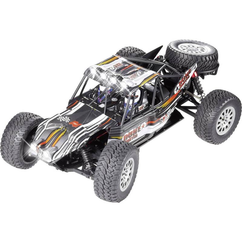 Reely RC Modellauto Dune Fighter Bausatz Elektro Buggy Allradantrieb 1:10 4WD - 4016139055084