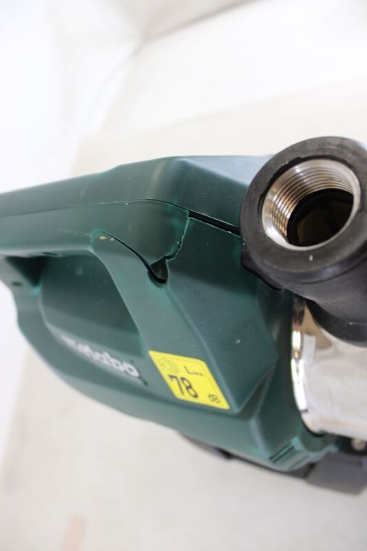Metabo Hauswasserwerk HWW 6000/25 Inox 230V 6000l/h Handpumpe Gartenpumpe 24l - 4007430239471