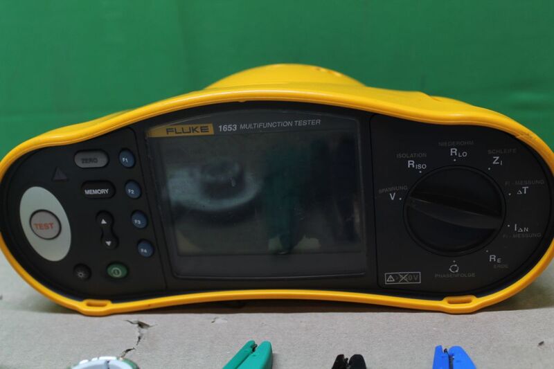 Fluke 1653B VDE-Prüfer Prüfgerät für elektrische Sicherheit 500V 1000V 3-phasig - 95969460873