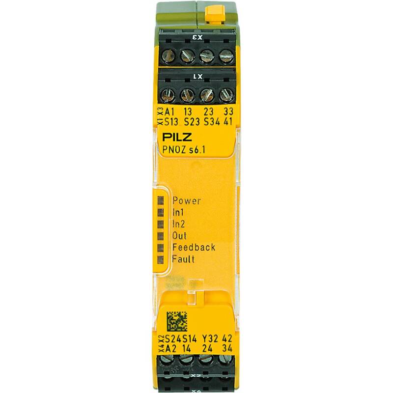 PILZ PNOZ s6.1 24VDC 3 n/o 1 n/c Schaltgeräte P/N: 750126 Sicherheitsrelais - 4046548045895