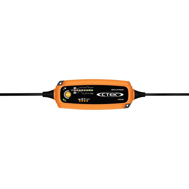 CTEK MXS 5.0 Polar Automatikladegerät 12V 0.8A 5A Akku-Ladegerät schwarz IP65 - 7350009568555