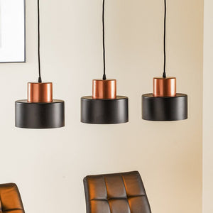 B-Ware Euluna Hängeleuchte Hängeleuchte Lampe Leuchte Hängend Olla Dreiflammig Lang 887