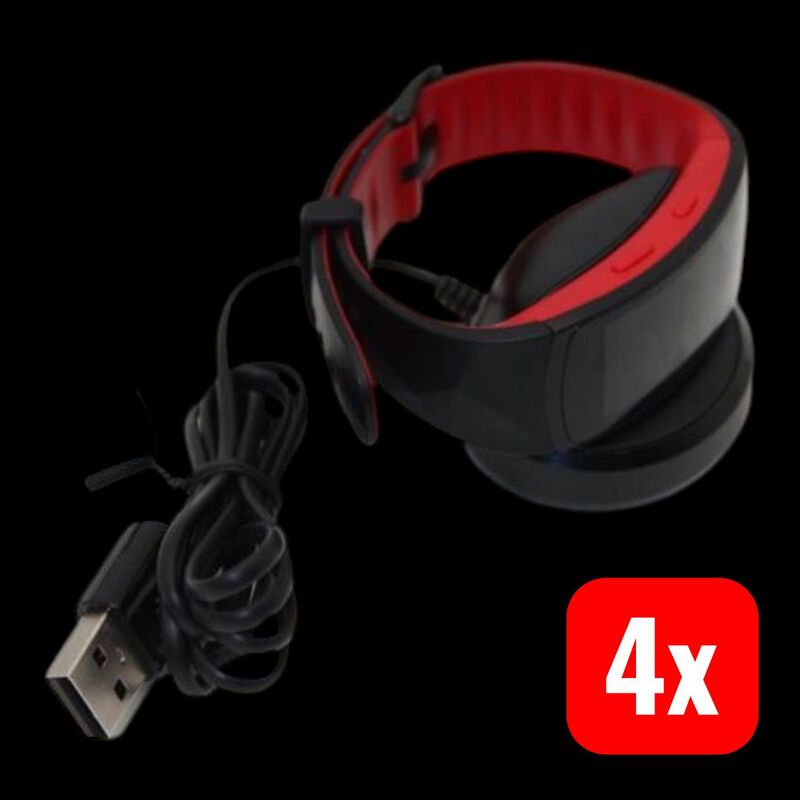 Samsung Fitnessuhr Gear Fit2 Pro R365 Aktivitätstracker rot GPS Bluetooth 200mAh - 8806088851037