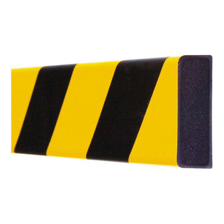Moravia Prallschutz MORION Rechteck Flächenschutz 20x60mm L 1000mm gelb 4 STÜCK - 4055381202846