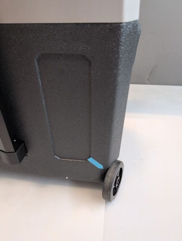Kompressor Kühlbox Yukon 50l Kühlgerät mit App Steuerung und USB Anschluss grau - 4260565528043