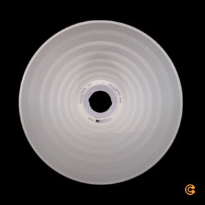 B-Ware Deko Light Reflektor Kunststoff 120mm Deko Lampe Lichtlenkung Weiß 930569