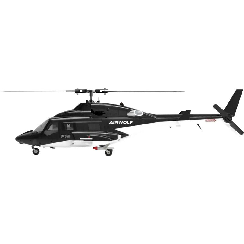 FliteZone RC Singlerotor Hubschrauber Bell 222 GPS Airwolf RtF Modell Helikopter - 4056534069514