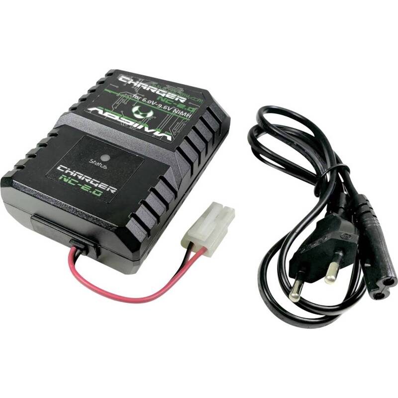 Absima Modellbau-Ladegerät 2.2A NiMH Akku Ladegerät für 5-8 Zellen 100-240V 150g - 4250650959845