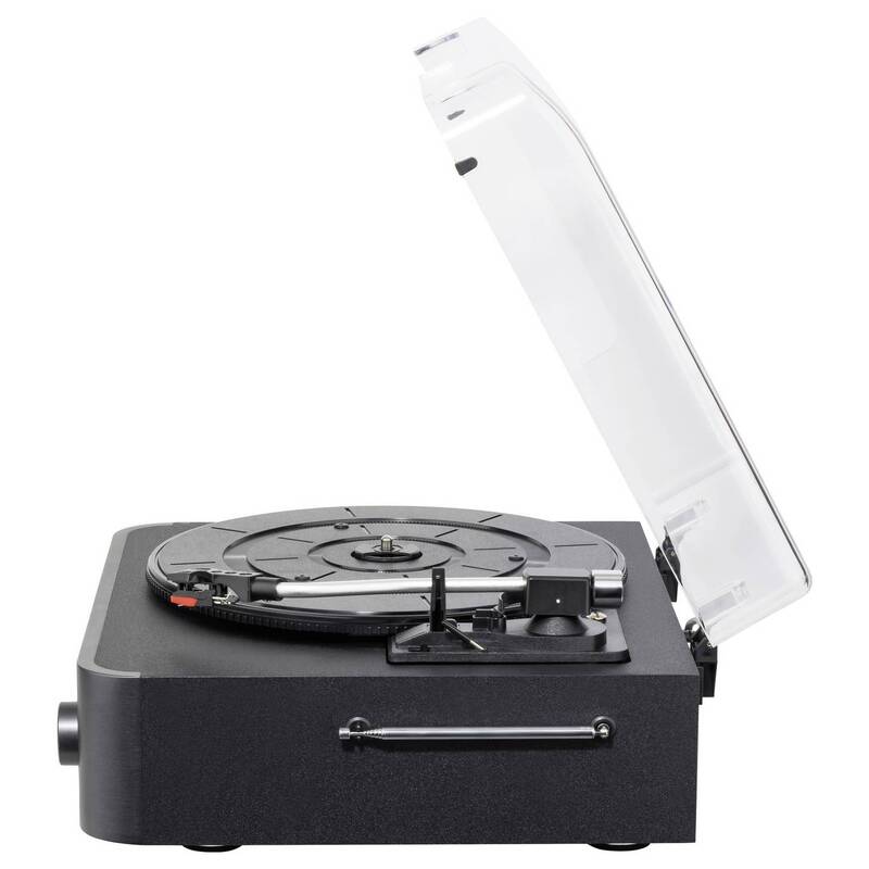 Reflexion HiFi-Tuner DAB+ CD-Player Bluetooth Schwarz elegant 379x329x160mm - 4260664982210