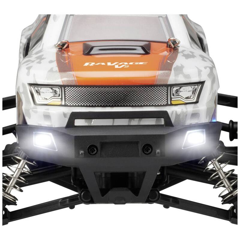 Reely RC Modellauto RaVage 4x4 V2 Monstertruck Elektro Allradantrieb 30 km/h - 4064161325002