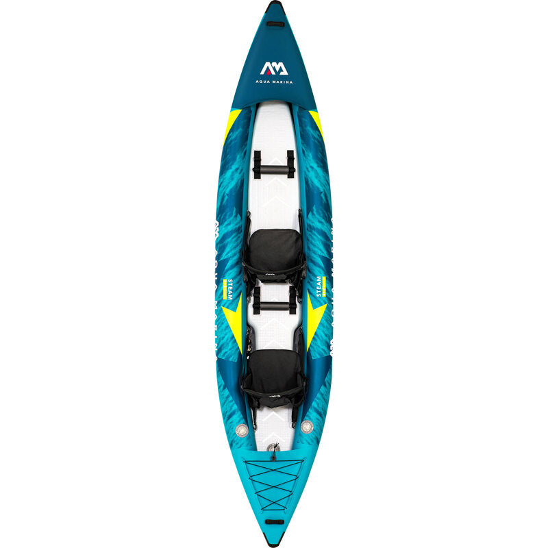 Aqua Marina STEAM 412 Kajak Set 2 Personen aufblasbar Wildwasser Boot - 6954521600383