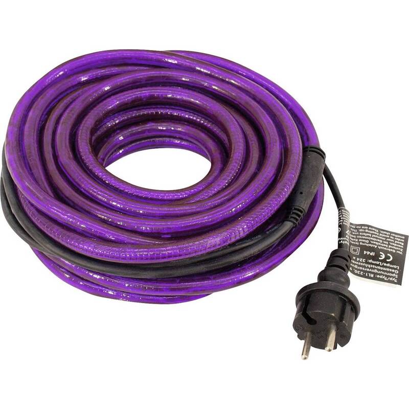 Eurolite Lichtschlauch 9m Violett LED Dekoleuchte Innen Außen IP44 324 - 4026397152265