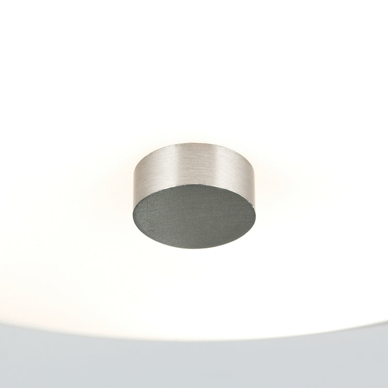 Orion Deckenleuchte Samira LED Lampe dimmbar nickel matt 39,5cm Ø 3-flammig 60W - 9003090229482