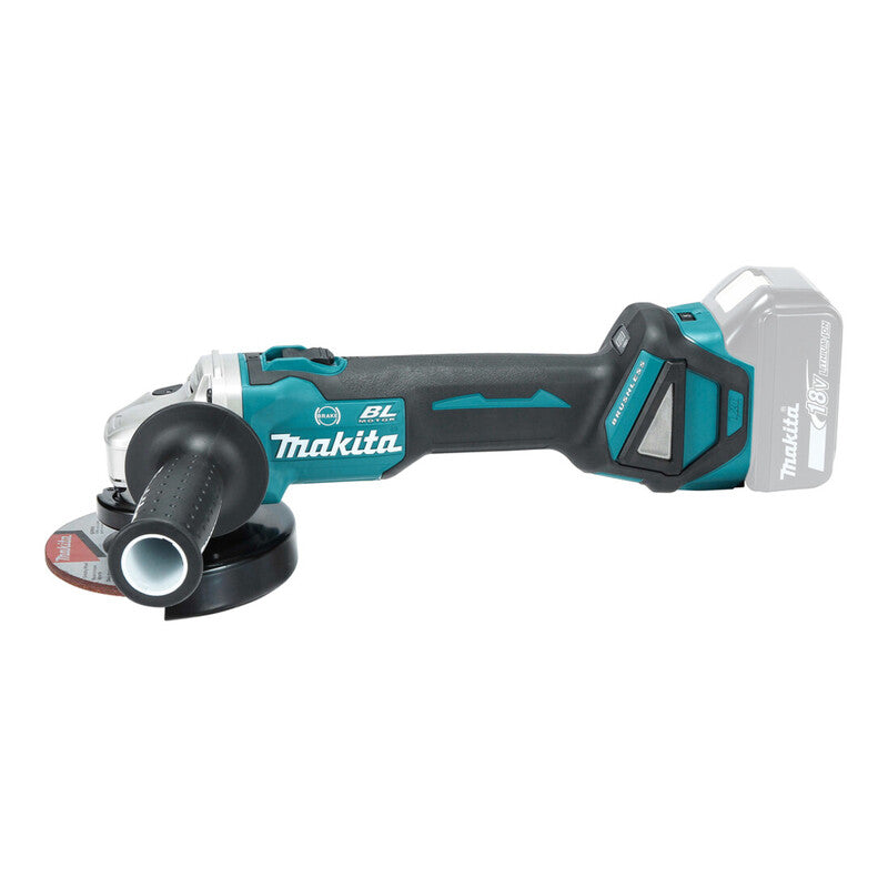 Makita Winkelschleifer DGA513Z Akku Trennschleifer 18V 125mm 3000-8500min-1 blau - 0088381853590