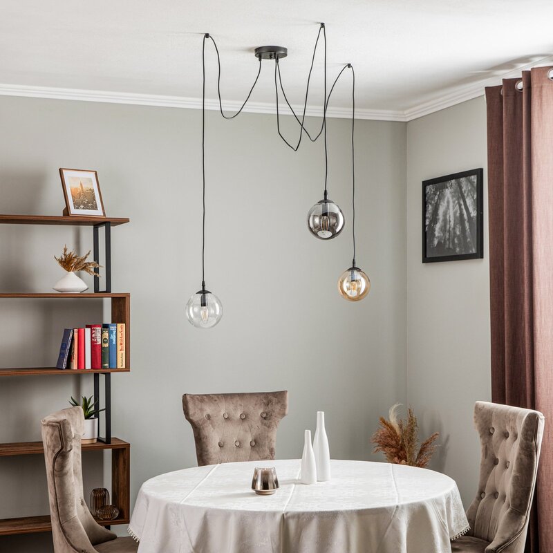 EMIBIG LIGHTING Hängeleuchte Pendelleuchte Glassy transparent SIEHE TEXT/FOTO - 5901738918993
