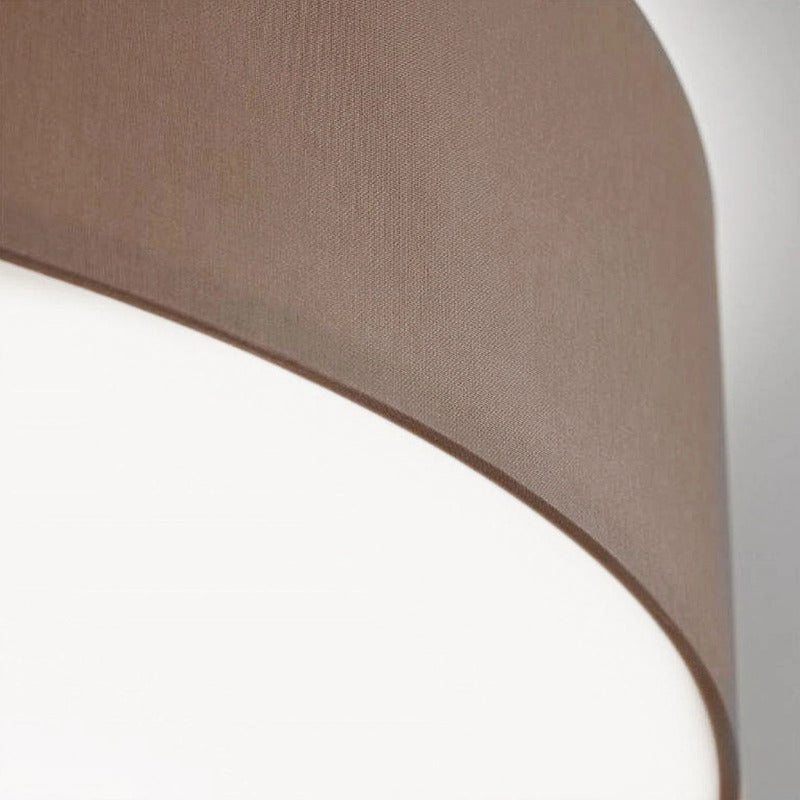 ORION Deckenleuchte Pendelleuchte Lampe Shade Textilschirm braun Messing 80cm - 9003090259908
