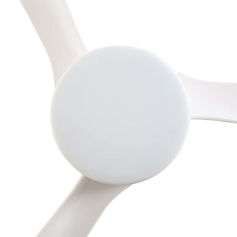 Lucande Deckenventilator Airona LED Ventilator dimmbar leise weiß 95x95cm - 4255830911774